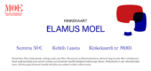 Moe Külastuskeskuse kinkekaart - Kinkekaart - 50€