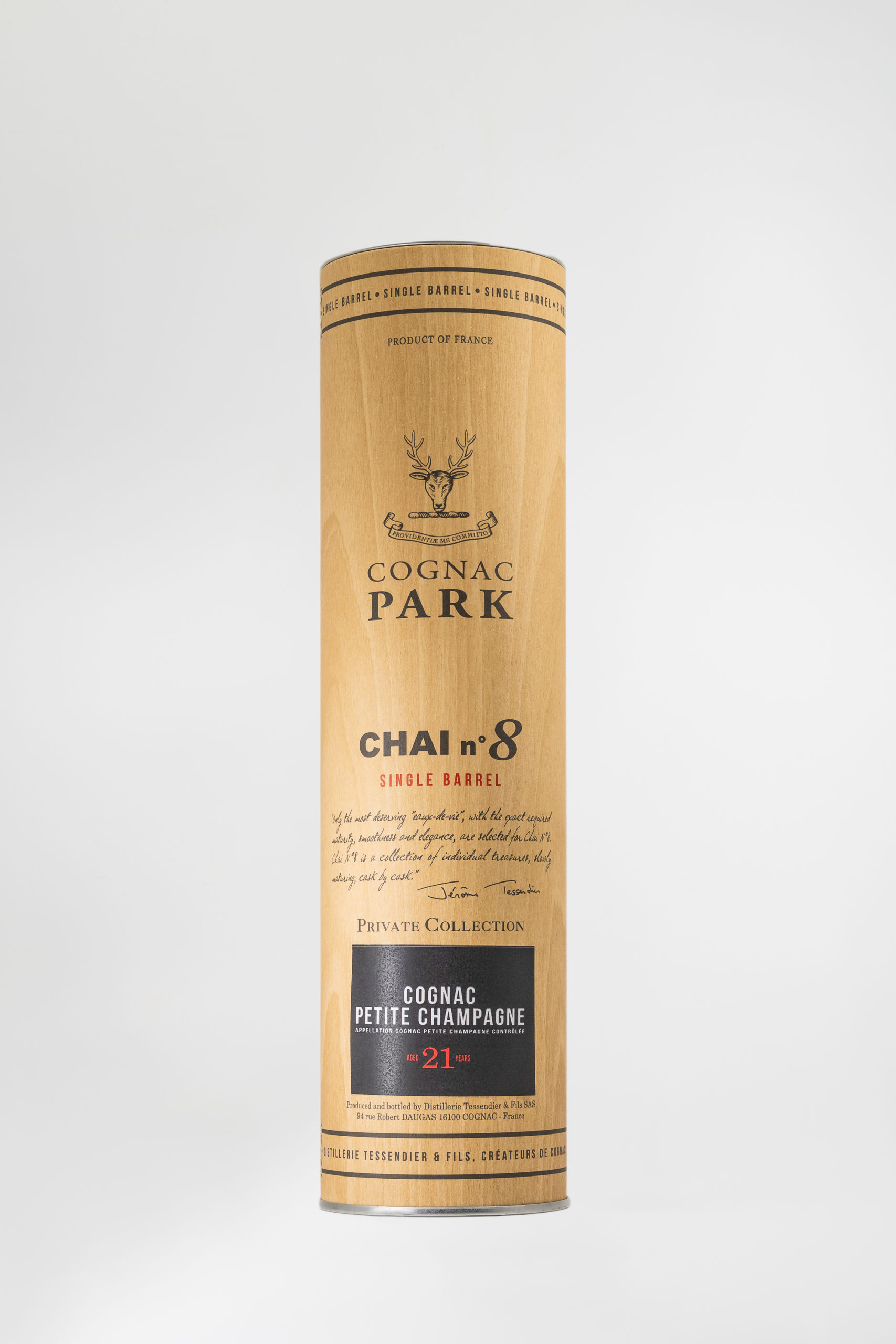 Cognac Park CHAI N°8 SINGLE BARREL Petite Champagne - Image 2