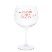 Mohn Poppy Gin klaas täpiline